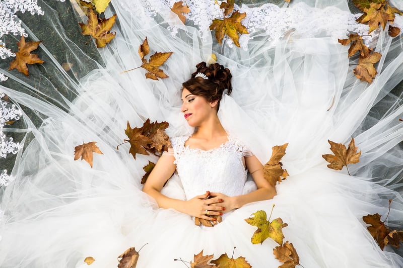 Bride with Flowers